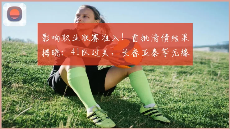 影响职业联赛准入！首批清债结果揭晓：41队过关，长春亚泰等无缘榜单